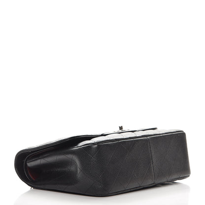 Chanel Caviar Quilted Jumbo Double Flap Black 4 of 9