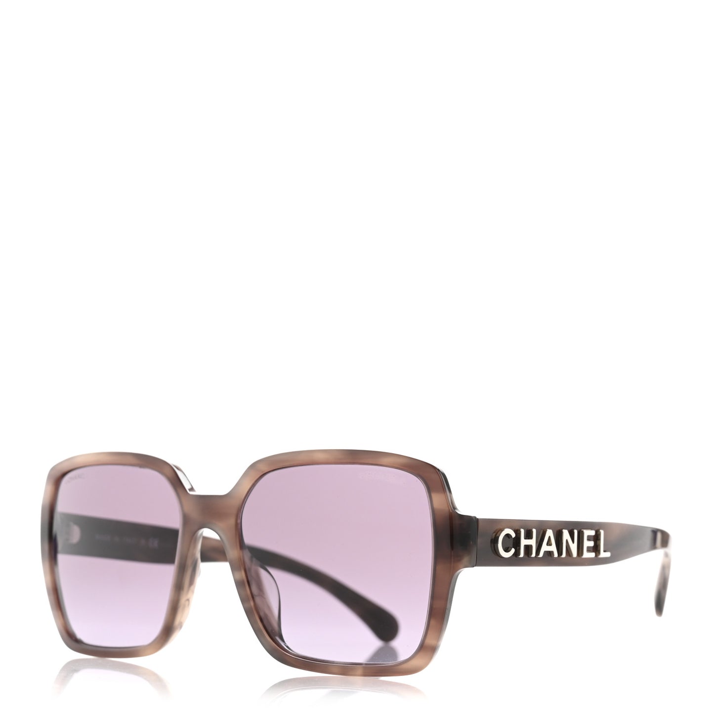 Acetate Square Sunglasses 5408-A Purple