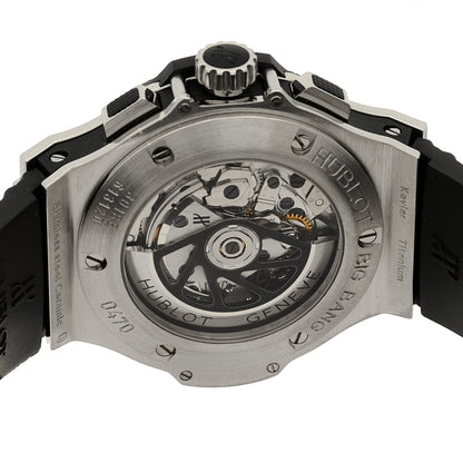 Hublot Stainless Steel Ceramic Rubber 44mm Big Bang Automatic Watch Black 301.SB.131.RX 4 of 5