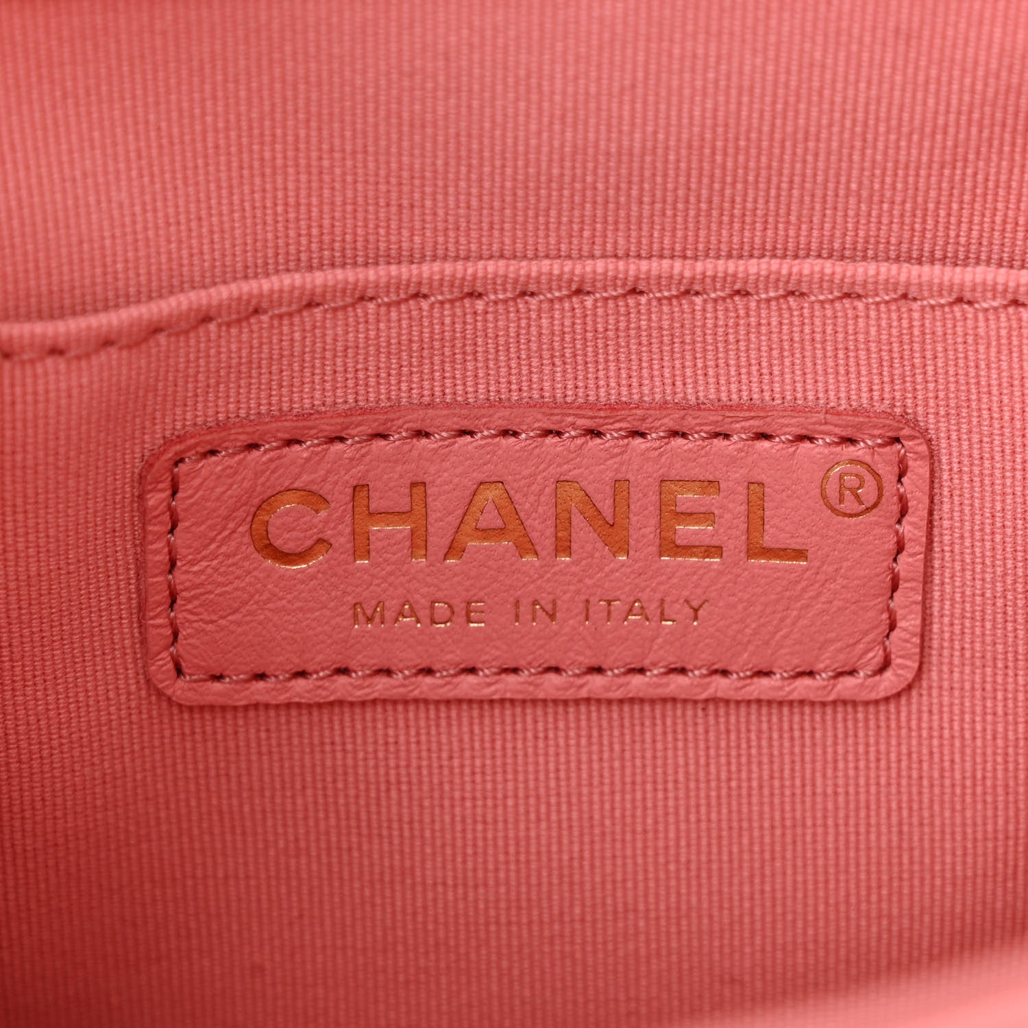 Chanel Shiny Caviar Quilted Small Pockets Drawstring Backpack Pink 6 of 11