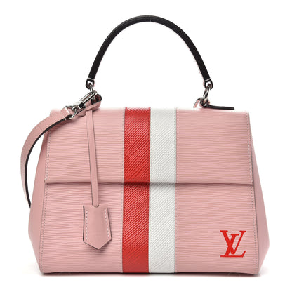 Louis Vuitton Epi Cluny MM Rose Ballerine Stripe 1 of 13