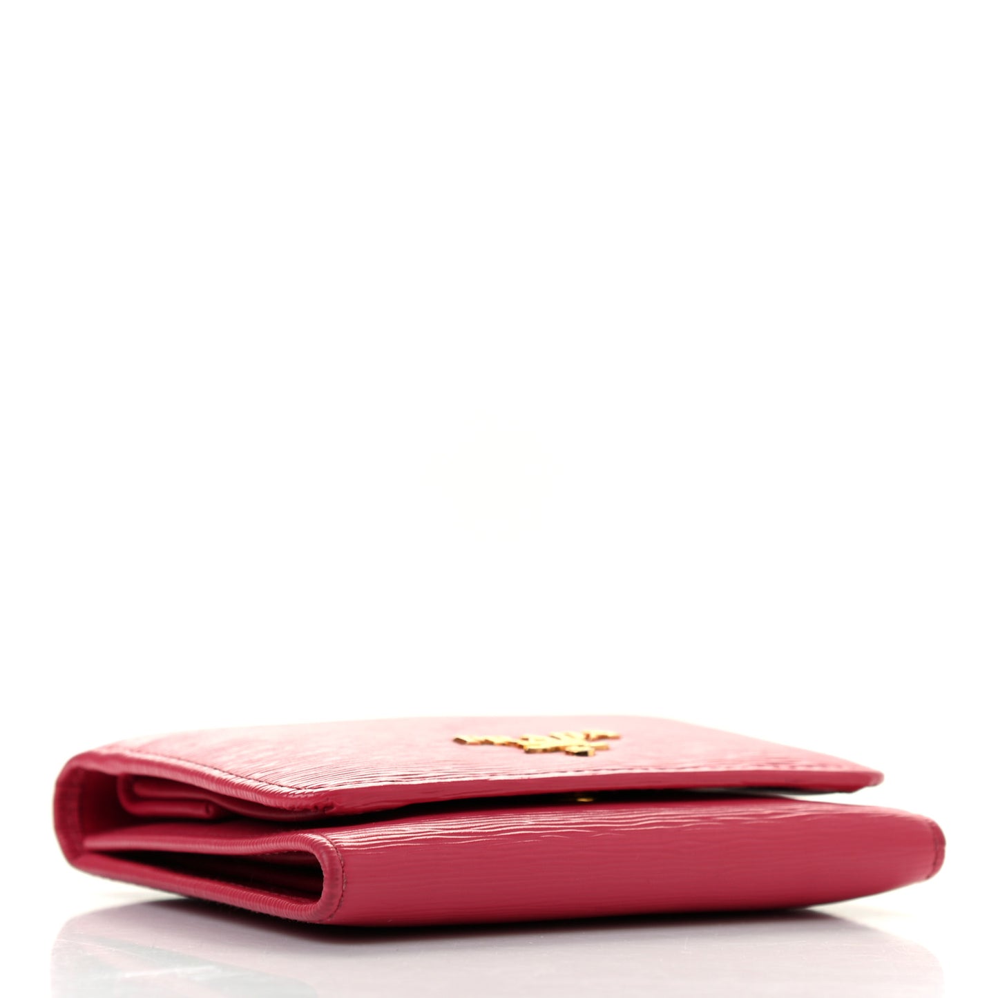 Vitello Move Tri-Fold Compact Wallet Peonia