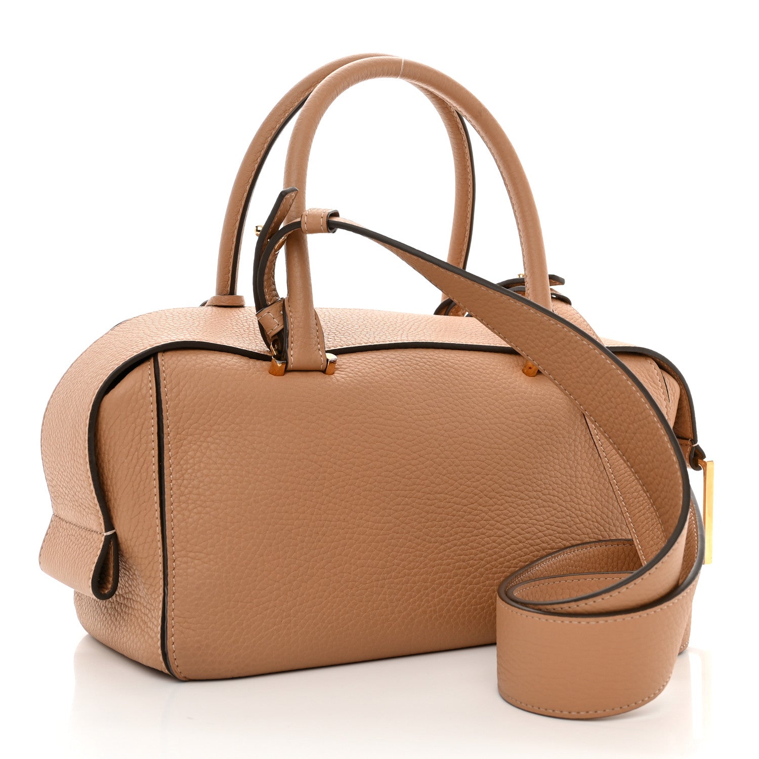 Delvaux Grained Bullskin Cool Box MM Vegetal Ivory 3 of 10