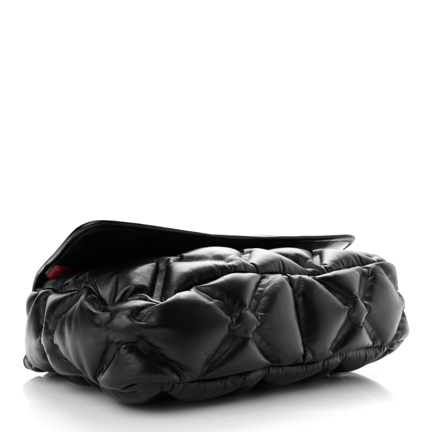 Chanel Calfskin Quilted Large Chesterfield Flap Black 6 of 12
