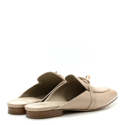 Hermes Calfskin Oz Mules 41 Blanc Gomme 4 of 10