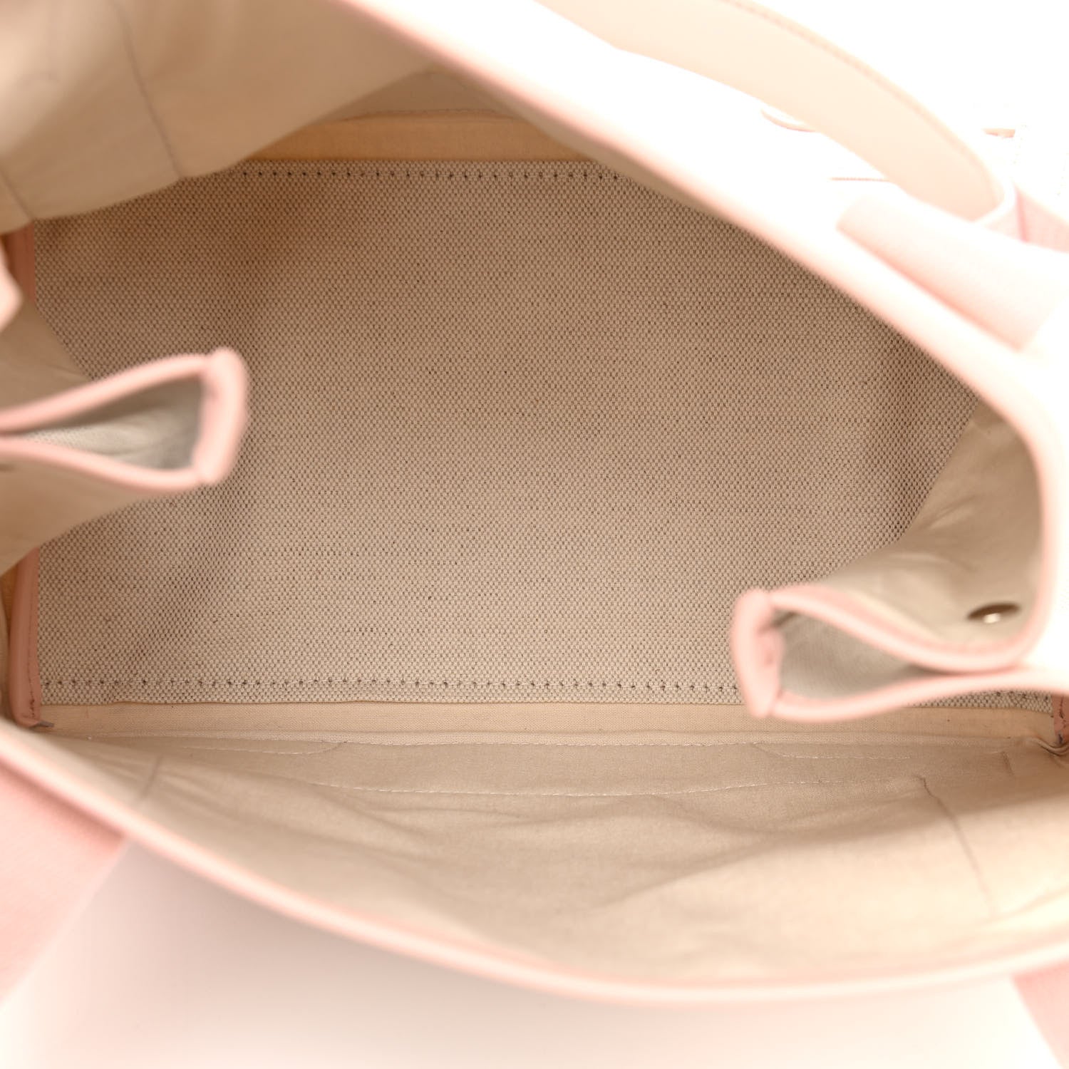 Balenciaga Cotton Canvas Satin Calfskin S Navy Cabas Pink Beige 6 of 10