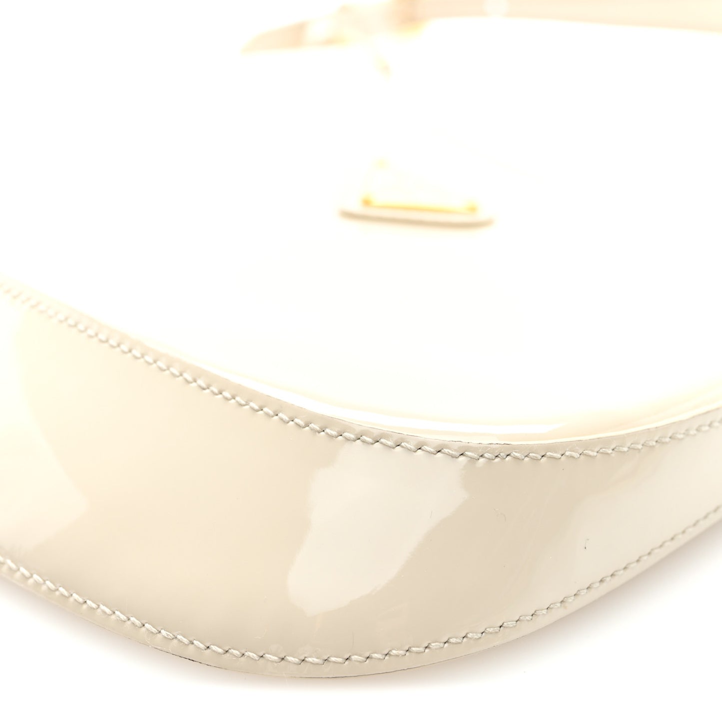 Spazzolato Cleo Adjustable Strap Shoulder Bag Avorio