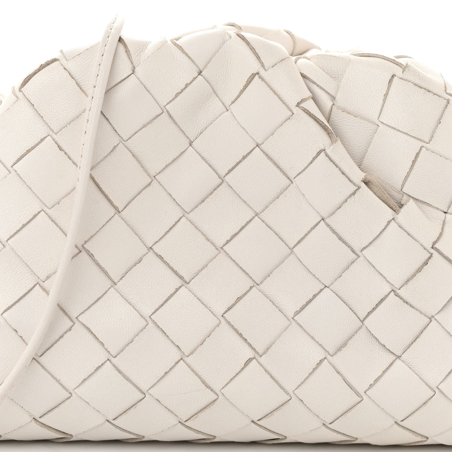 Bottega Veneta Nappa Intrecciato The Mini Pouch Chalk 8 of 10