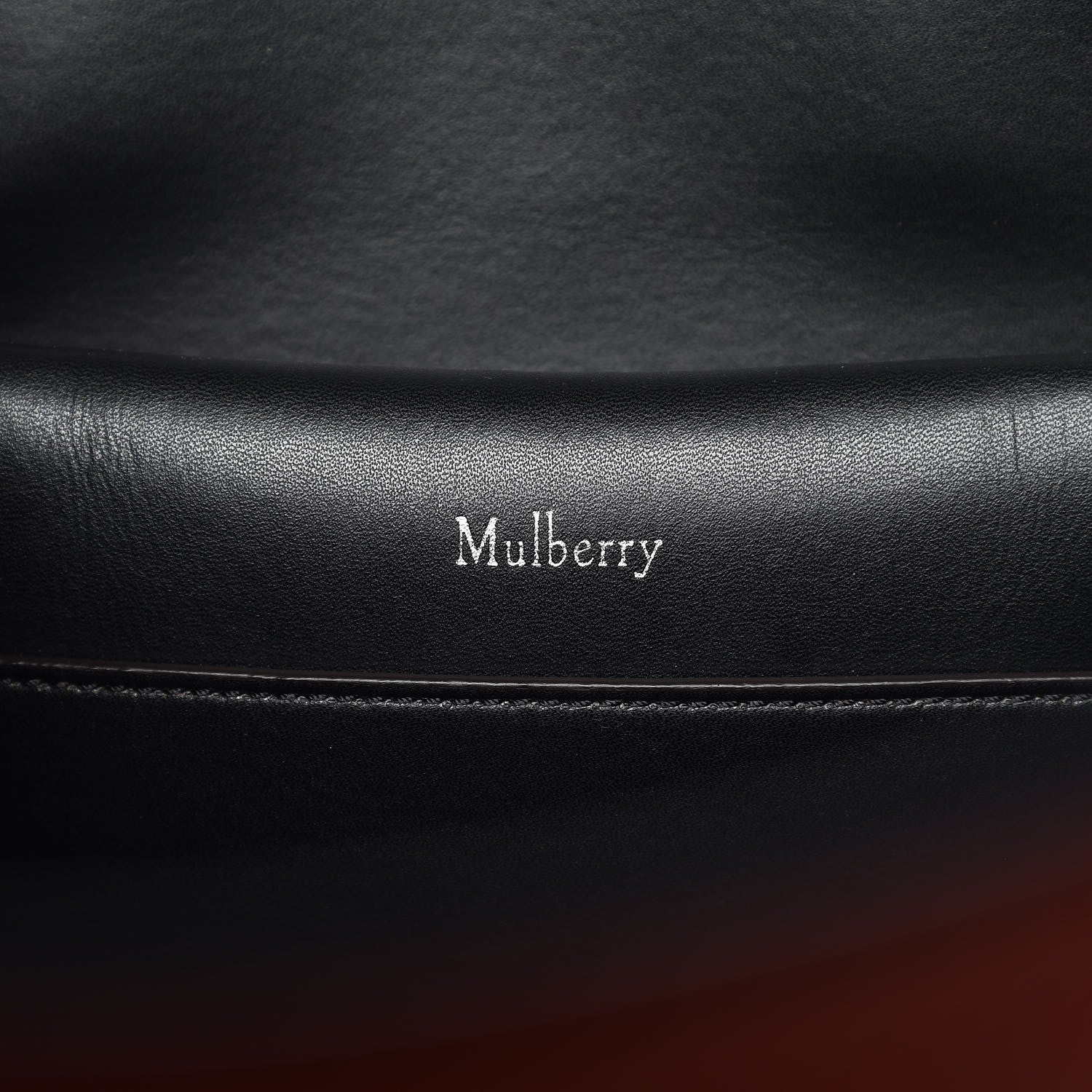 Mulberry Printed Calfskin Maple Tote Black Orange Chalk 8 of 9