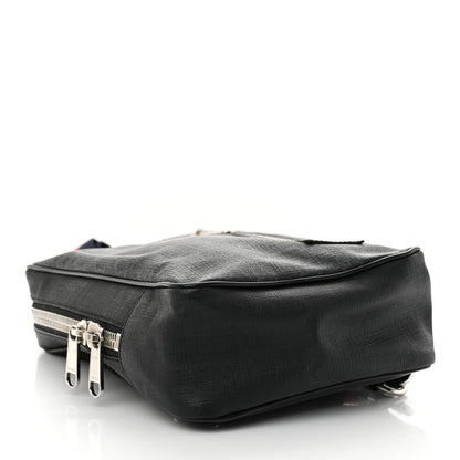 Gucci GG Supreme Monogram Web Belt Bag Black Grey 4 of 12