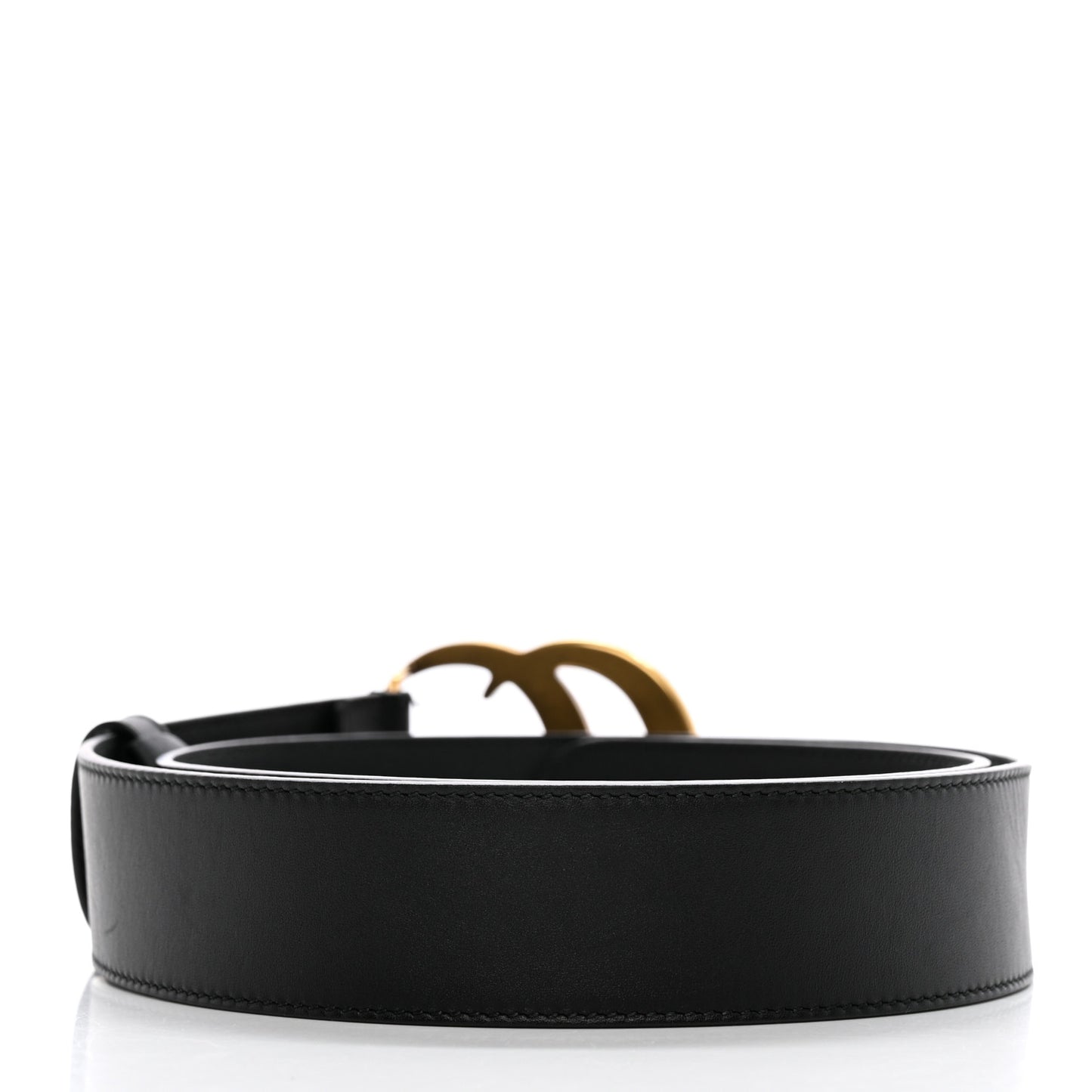 Calfskin Double G 40mm Belt 85 34 Black