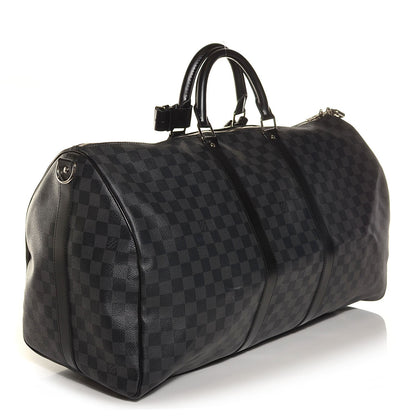 Louis Vuitton Damier Graphite Keepall Bandouliere 55 3 of 8
