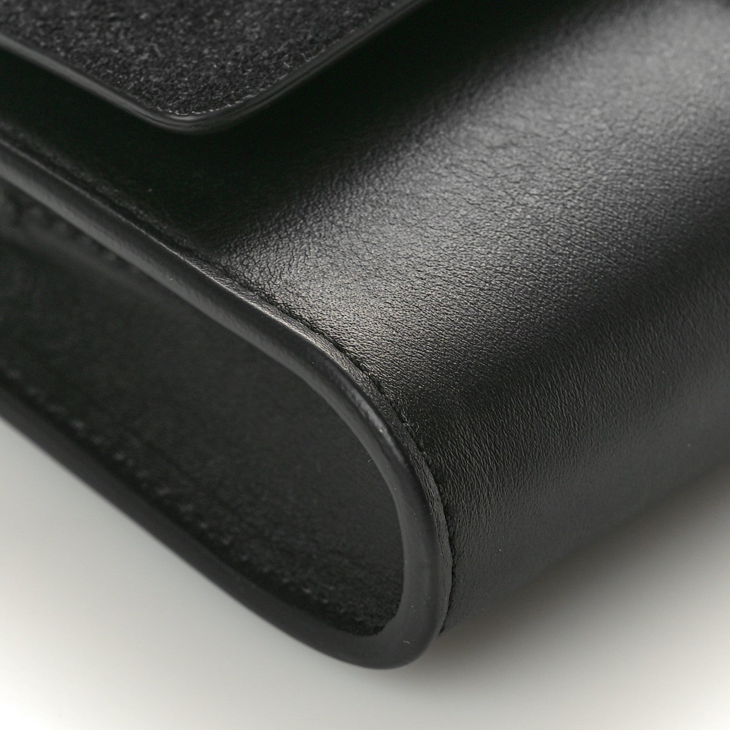 Chloe Suede Calfskin Mini Faye Shoulder Bag Black 8 of 9