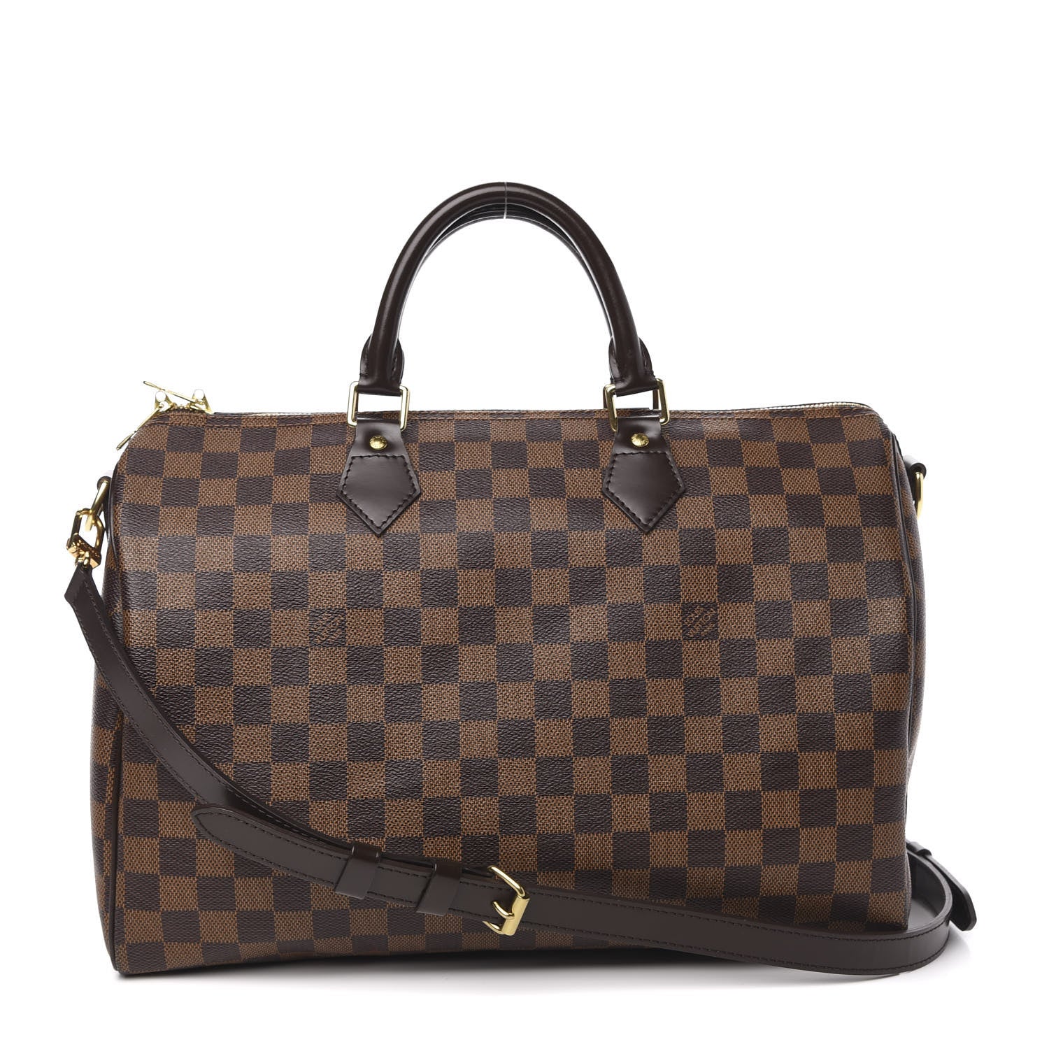 Louis Vuitton Damier Ebene Speedy Bandouliere 35 1 of 12