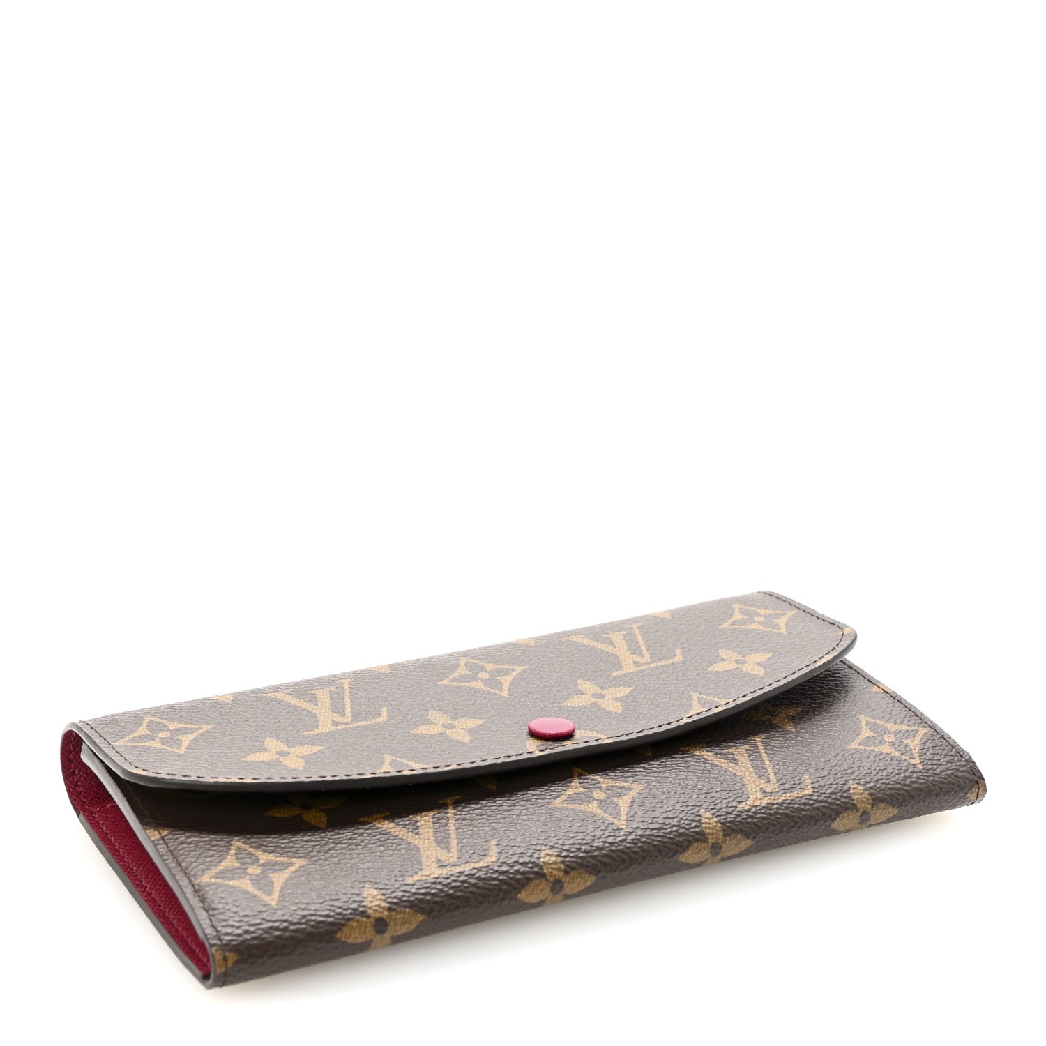 Louis Vuitton Monogram Emilie Wallet Fuchsia 4 of 7