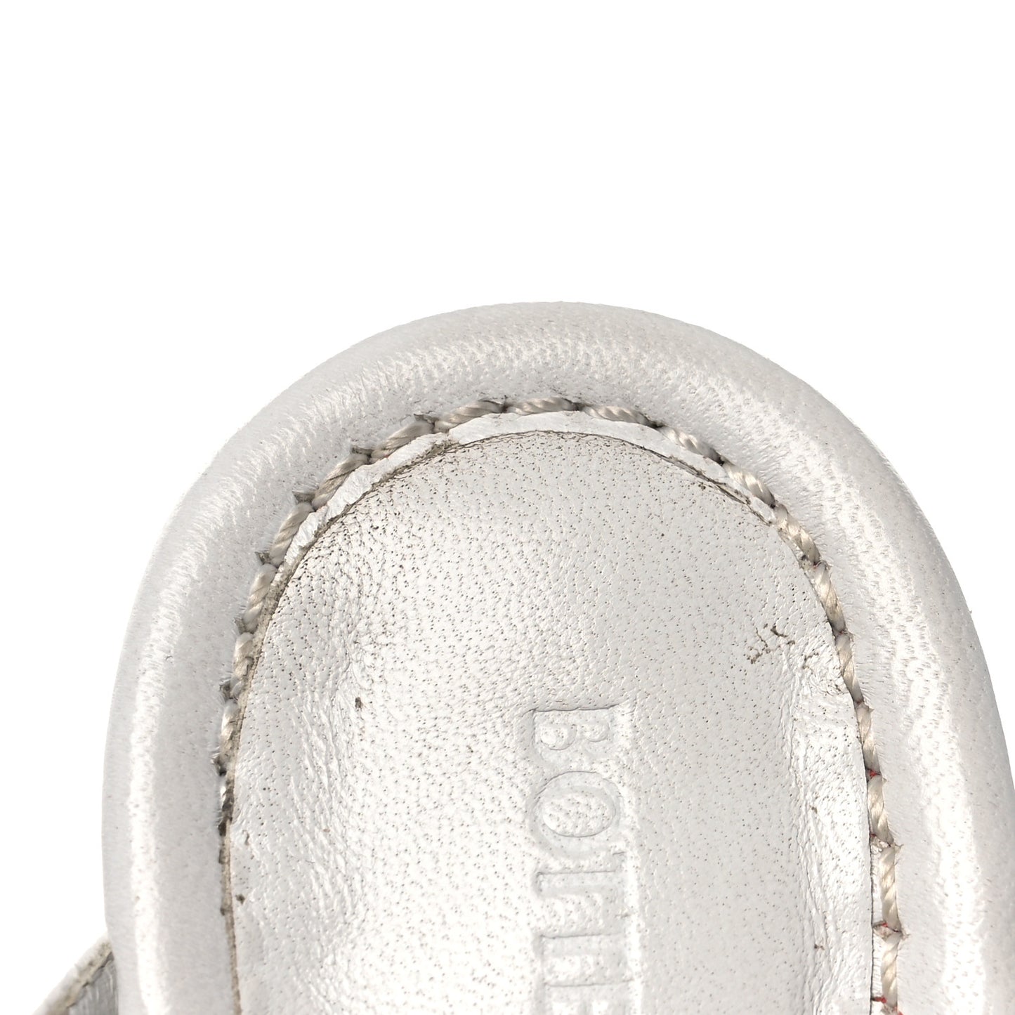 Nappa Crunch Lux Sandals 40.5 Optic White