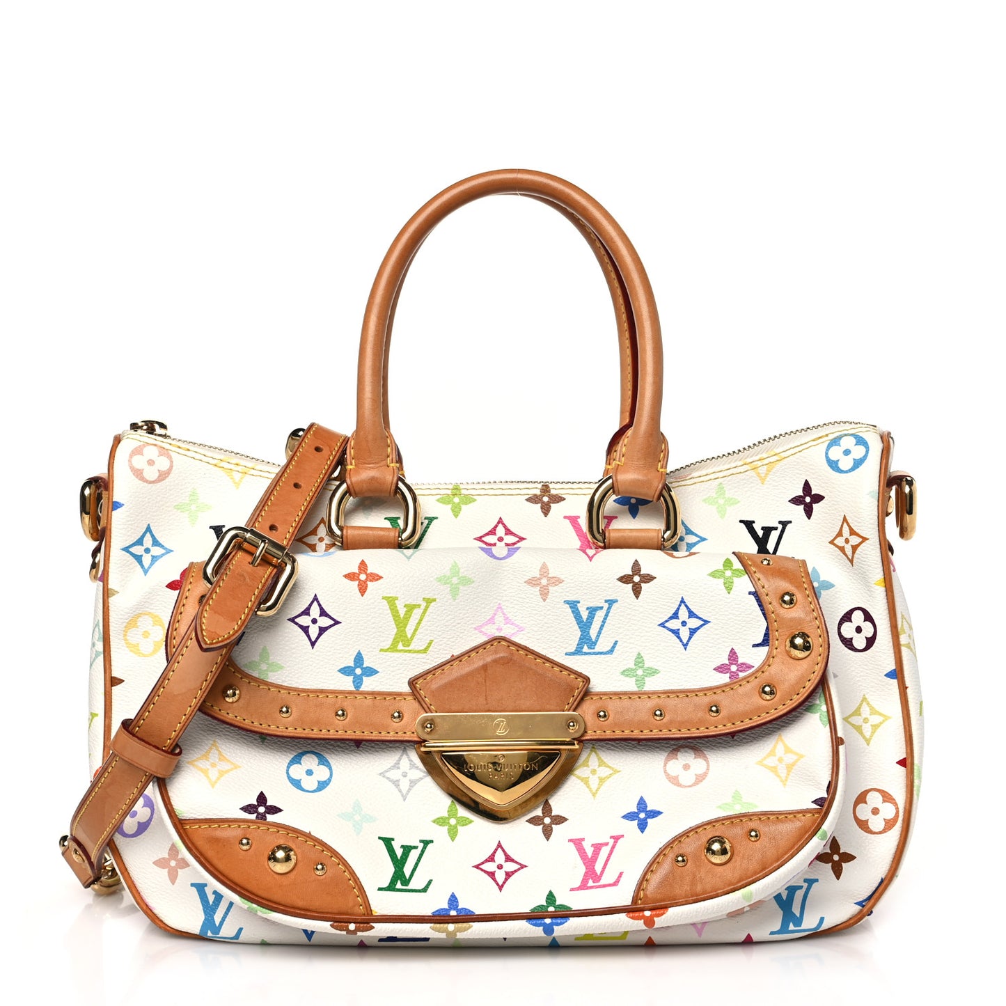 Monogram Multicolor Rita White