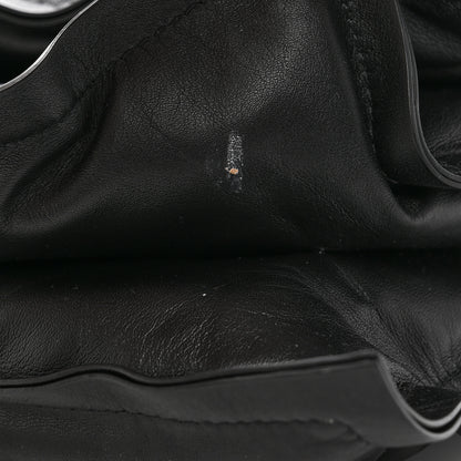 Salvatore Ferragamo Calfskin Medium Viva Bow Shoulder Bag Black 9 of 9