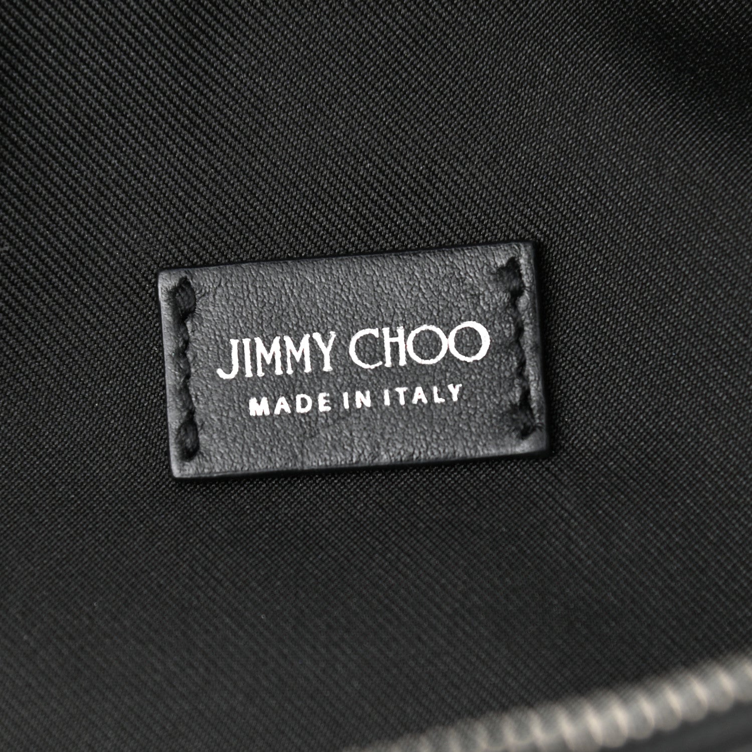 Jimmy Choo Calfskin Star Studded Belt Bag Black 6 of 10