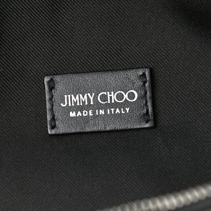 Jimmy Choo Calfskin Star Studded Belt Bag Black 6 of 10