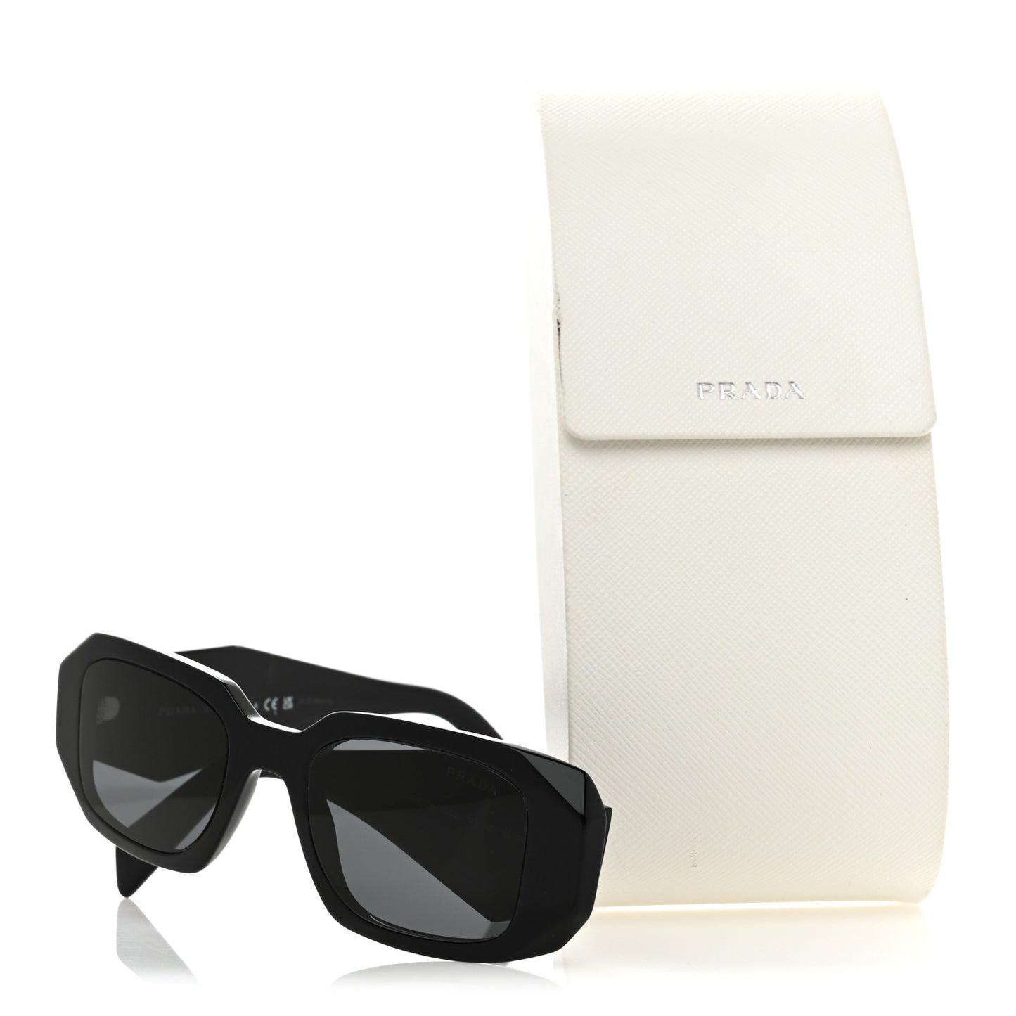 Acetate Symbole Sunglasses SPR 17W Black