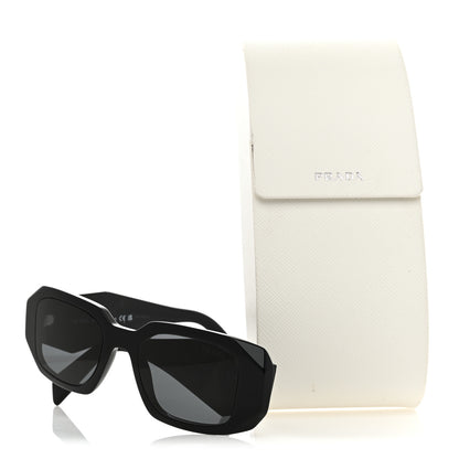 Prada Acetate Symbole Sunglasses SPR 17W Black 8 of 8