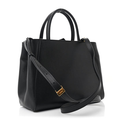 Fendi Vitello Elite Petite 2Jours Tote Black 3 of 11