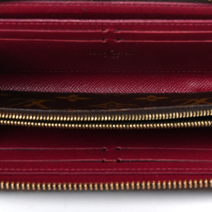 Louis Vuitton Monogram Clemence Wallet Fuchsia 4 of 8