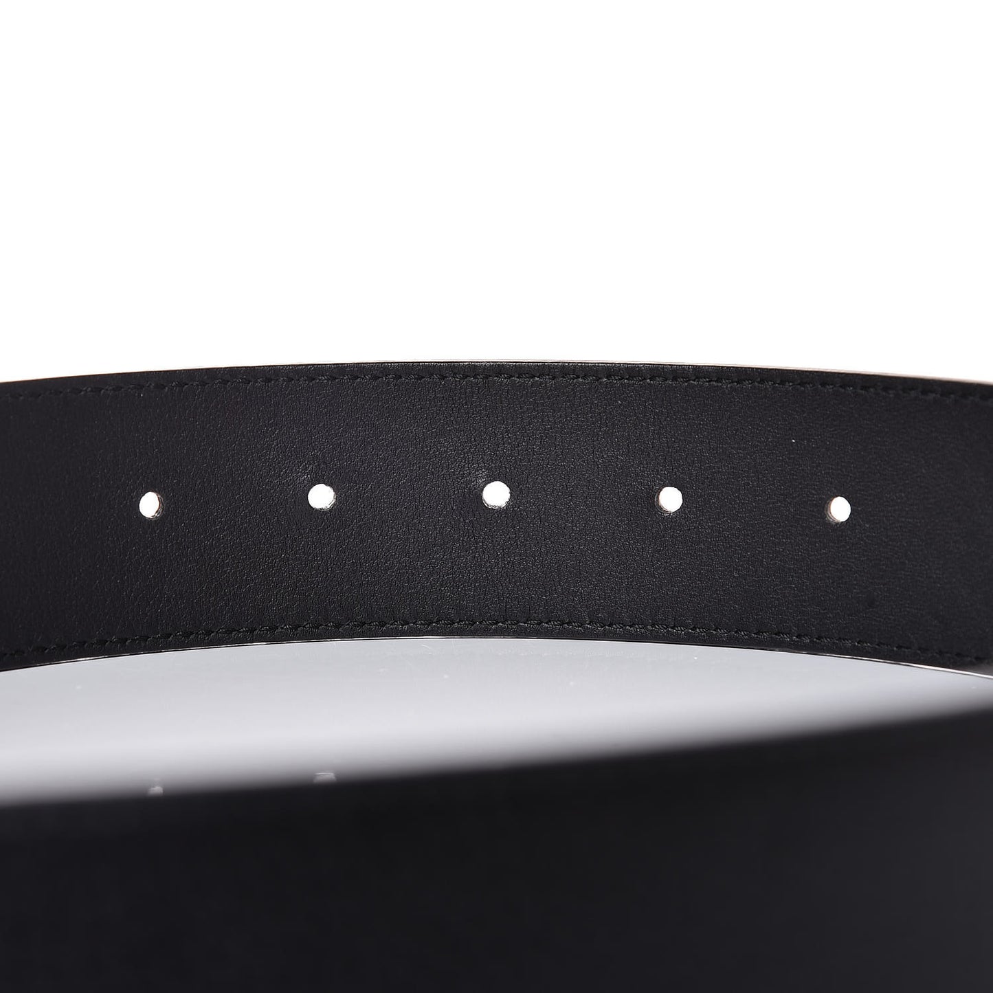 Textured Calfskin Double G 40mm Belt 100 40 Black