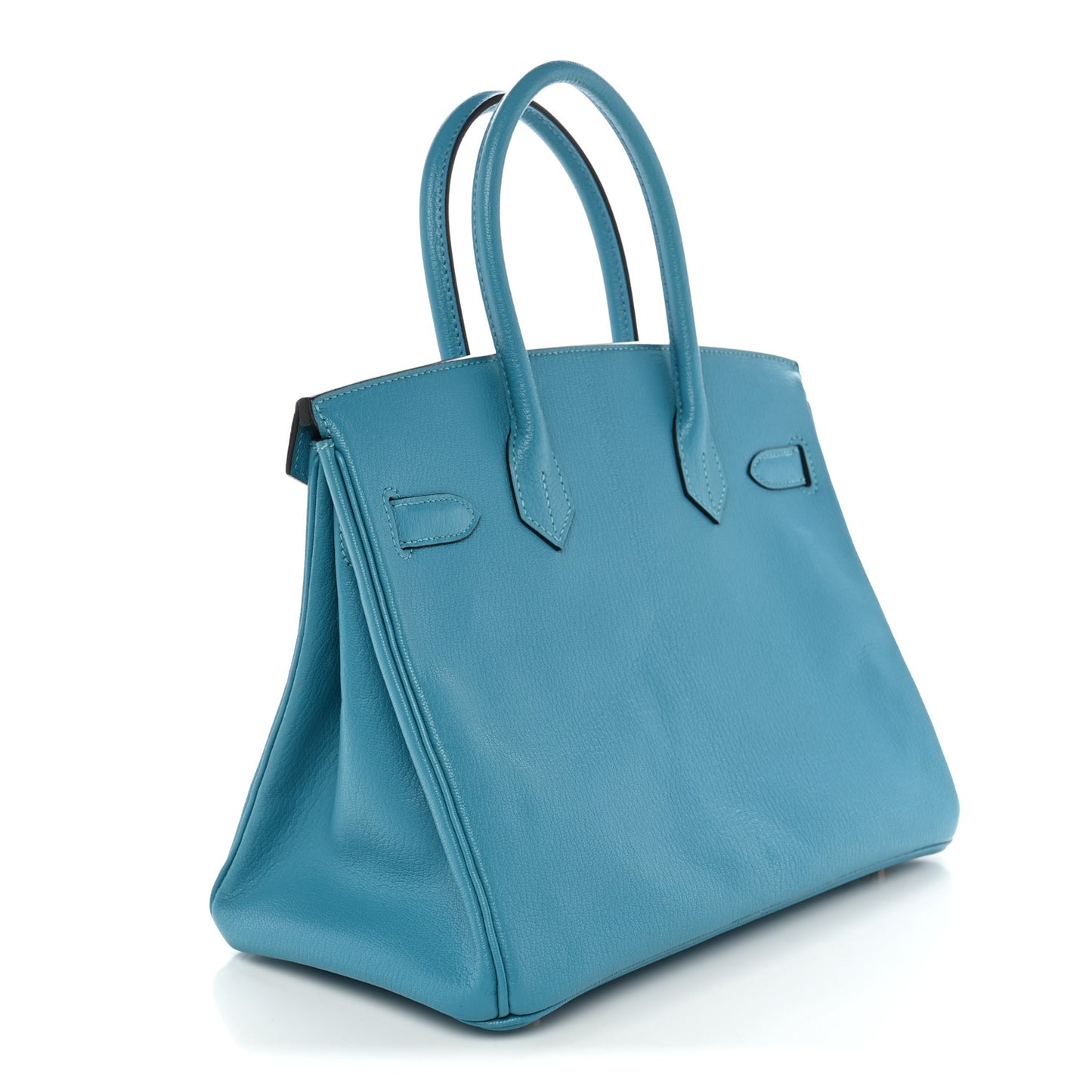 Chevre de Coromandel Birkin 30 Turquoise