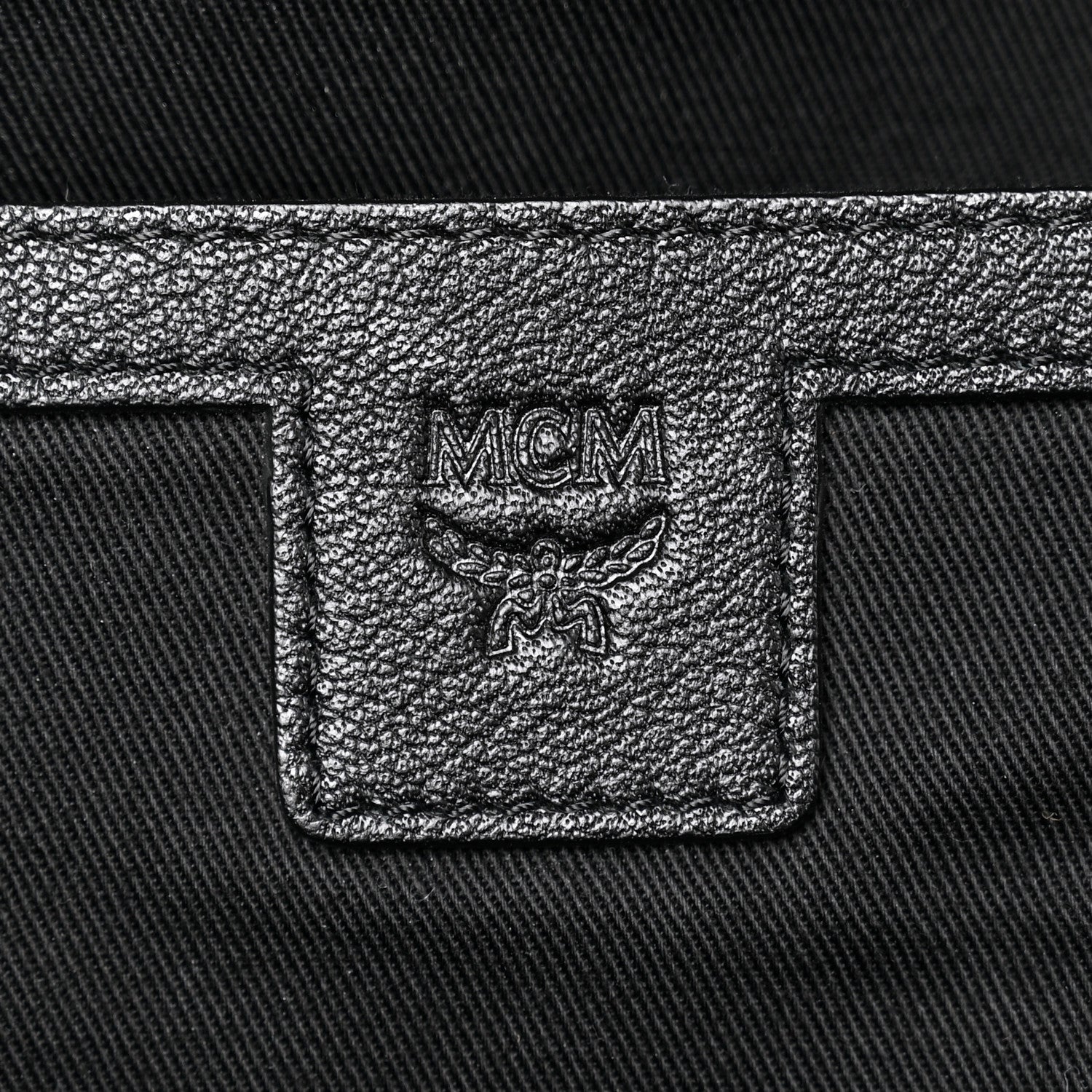 MCM Calfskin Ottomar Stark Backpack Black 6 of 10