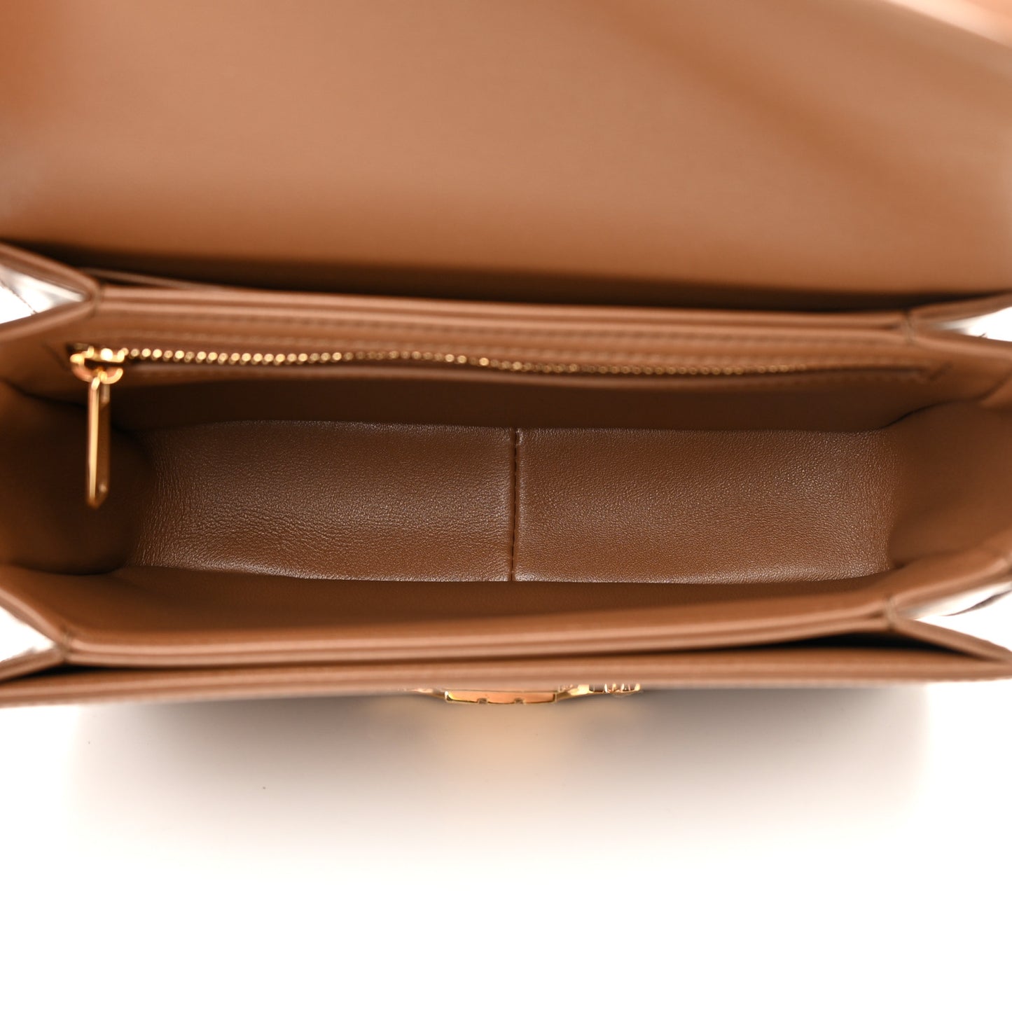 Shiny Calfskin Teen Triomphe Bronze