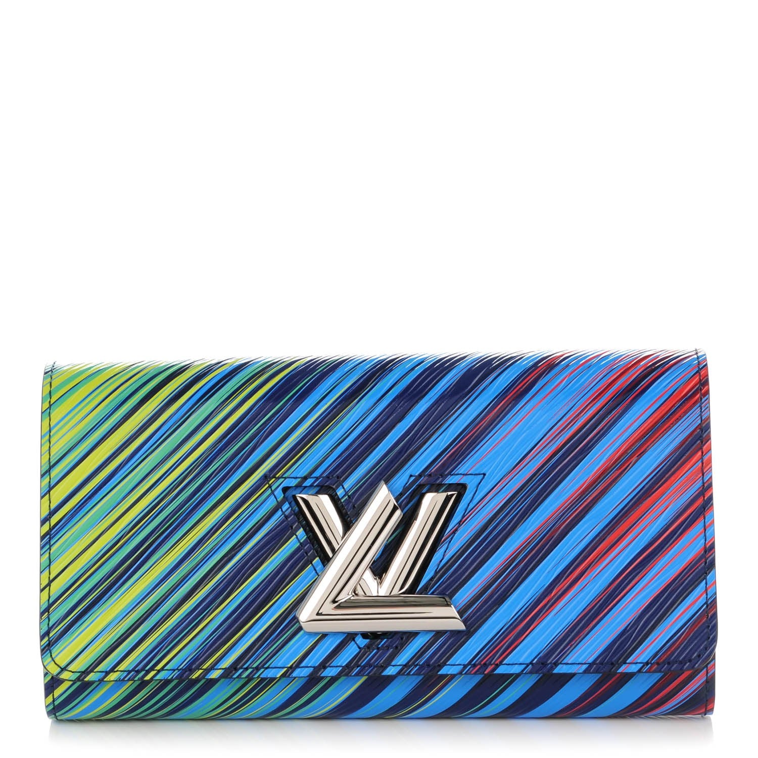 Louis Vuitton Epi Tropical Printed Twist Wallet Vert Rouge 1 of 7