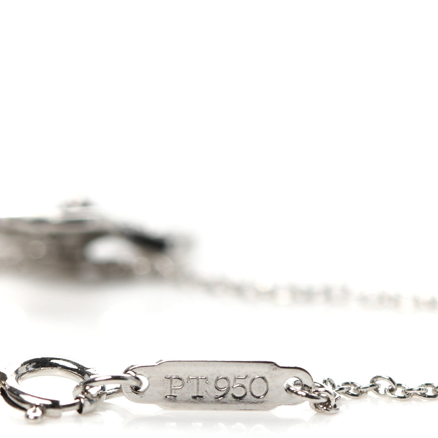 Tiffany Platinum Diamond Paper Flowers Bracelet 5 of 5