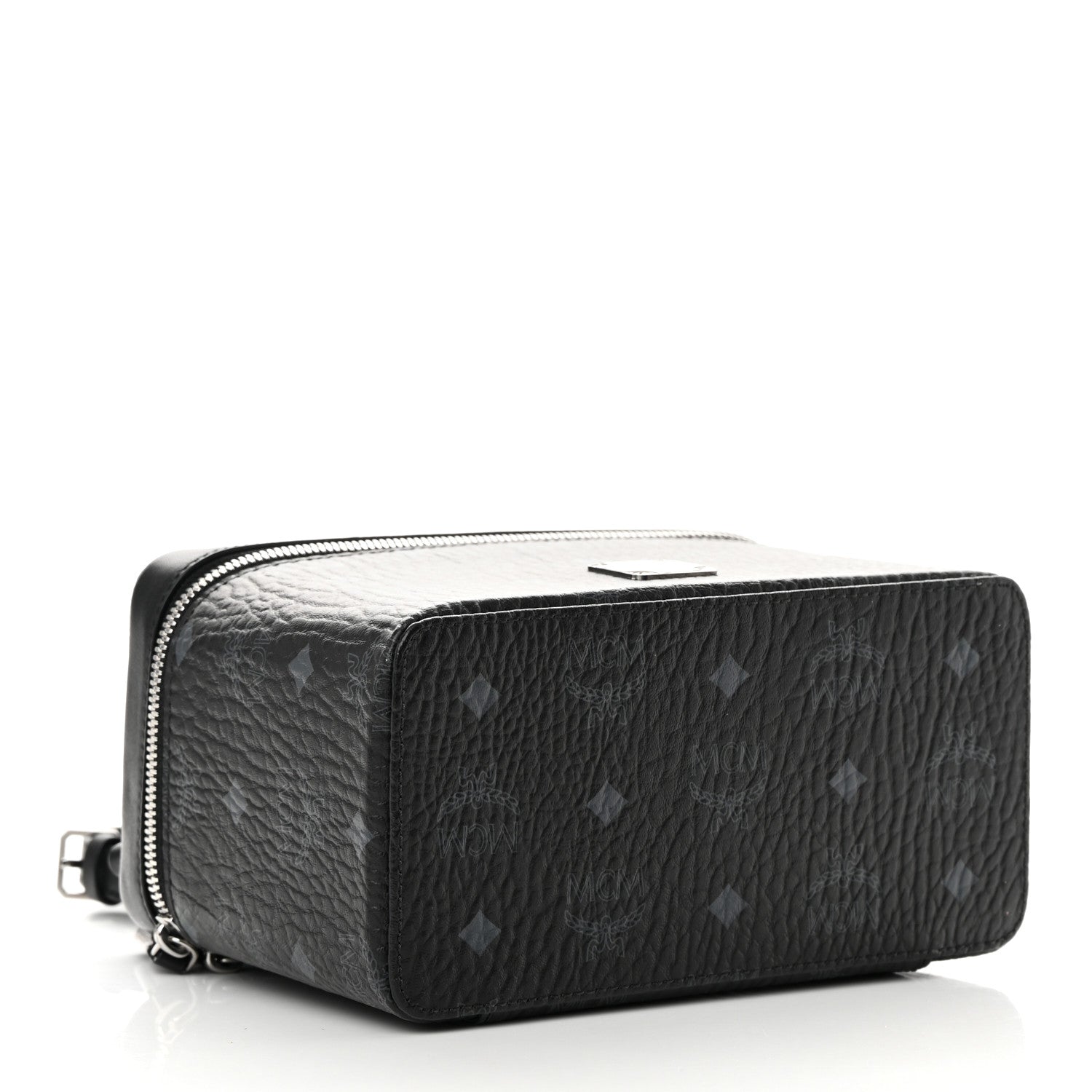 MCM Visetos Medium Rockstar Vanity Case Black 4 of 12