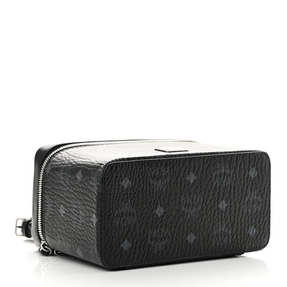 MCM Visetos Medium Rockstar Vanity Case Black 4 of 12