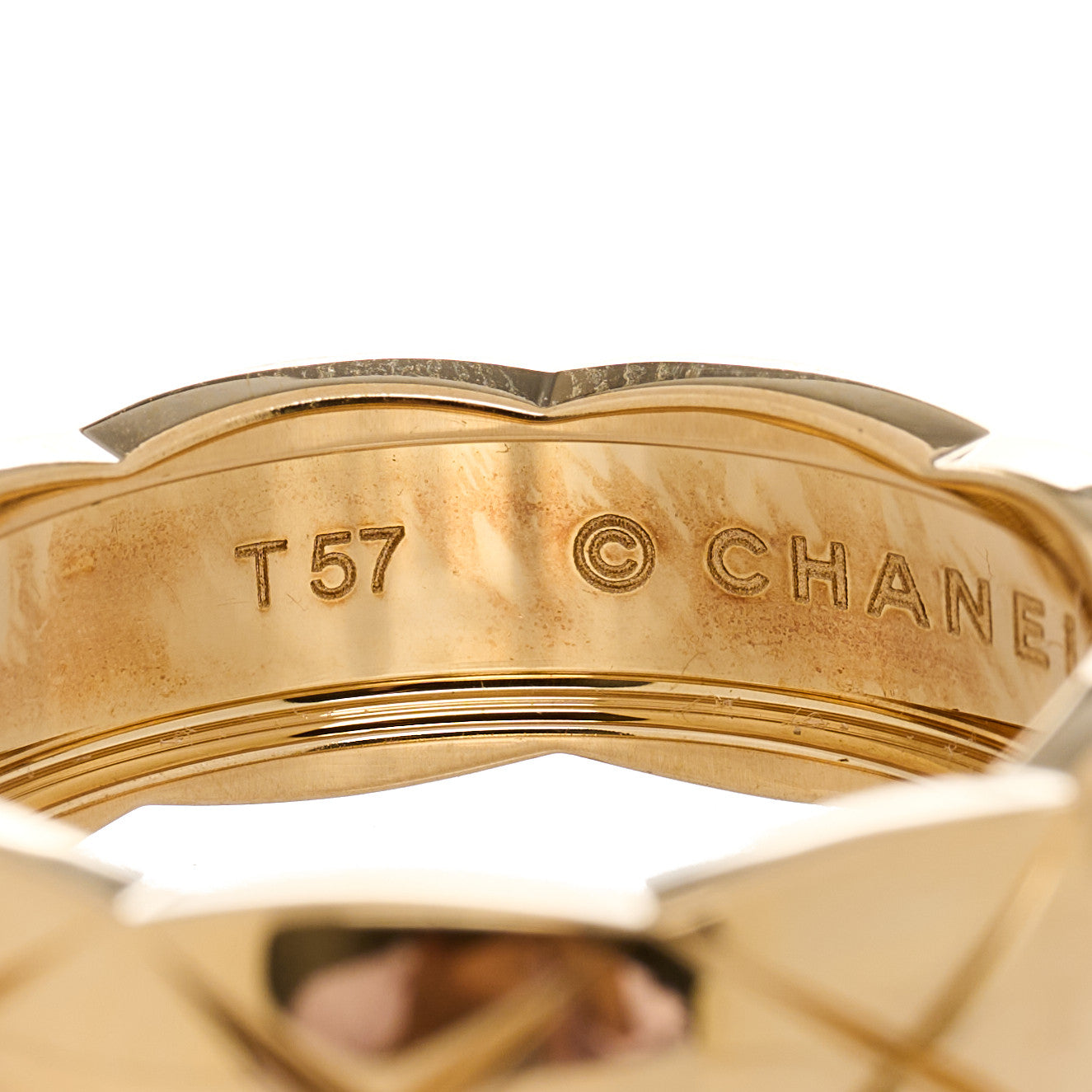 18K Yellow Gold Small Coco Crush Ring 57 8