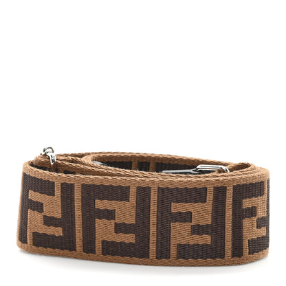 Fendi Ribbon Vitello Century FF 1974 Strap You Marrone Tobacco 2 of 4