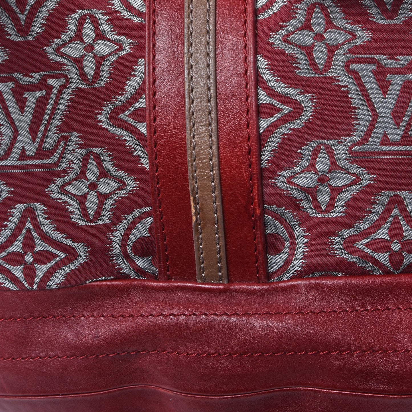 Jacquard Monogram Aviator Bordeaux