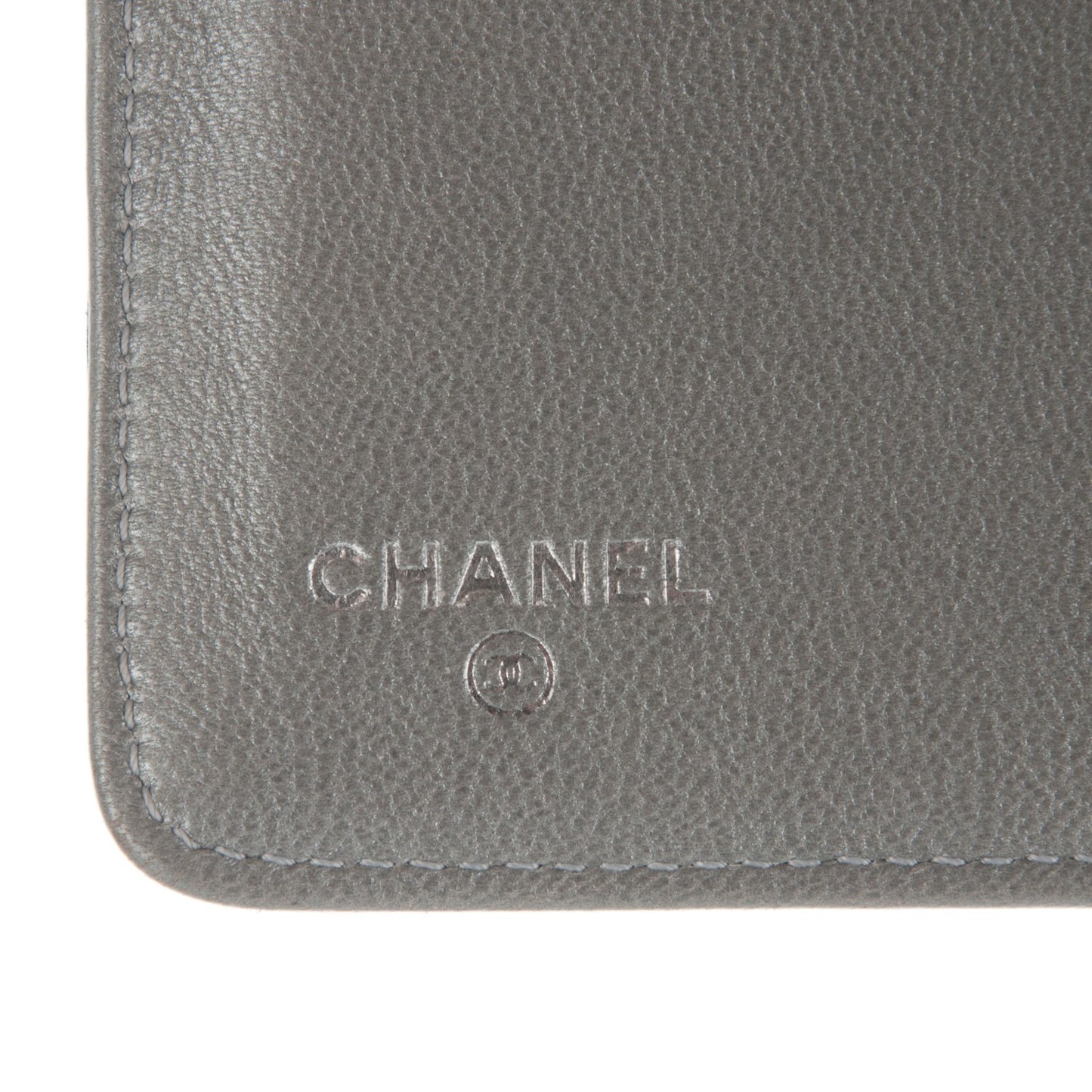 Lambskin Quilted L-Zip Pocket Wallet Black