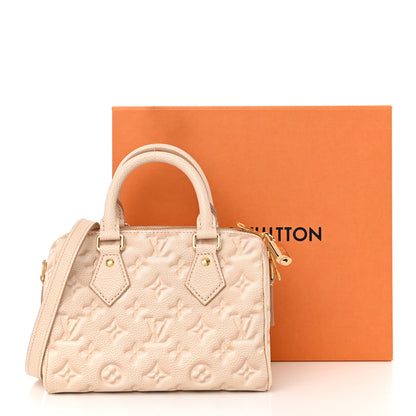 Louis Vuitton Empreinte Monogram Summer Stardust Speedy Bandouliere 20 Beige Clair 19 of 19
