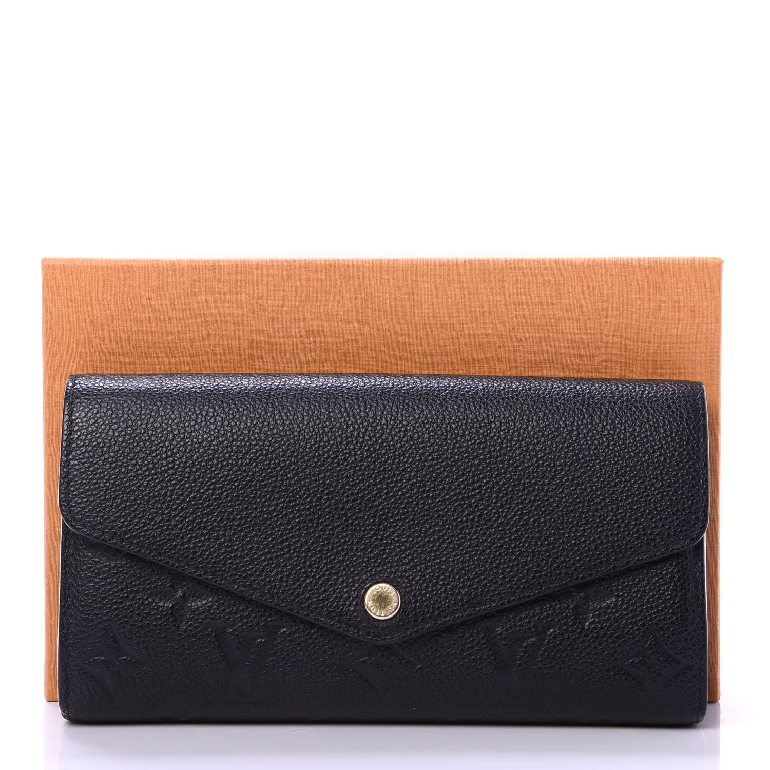 Louis Vuitton Empreinte Sarah Wallet NM Black 9 of 9