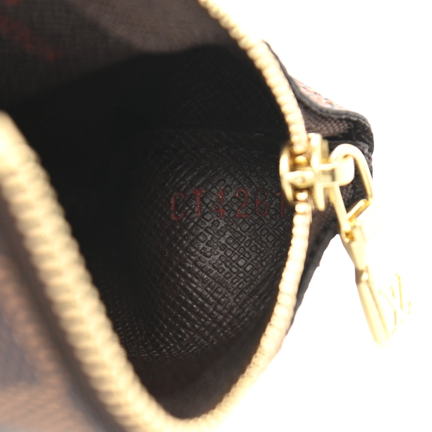 Damier Ebene Key Pouch