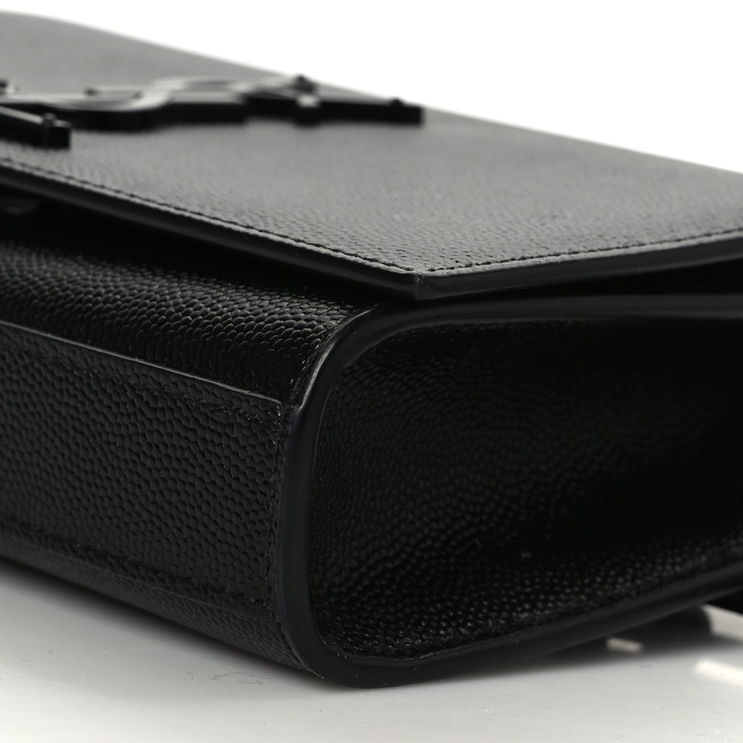 Grain De Poudre Monogram Kate Belt Bag Black
