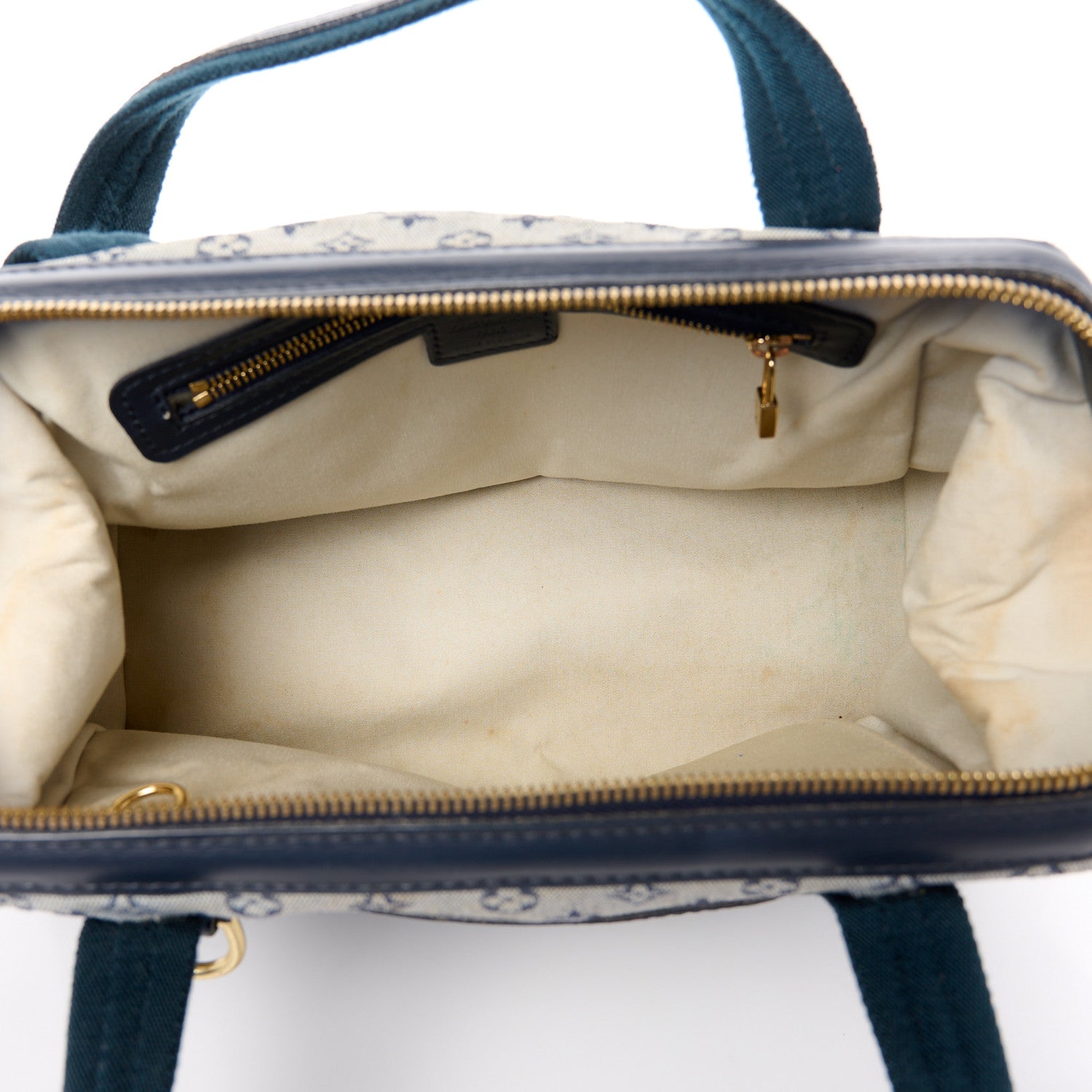 Louis Vuitton Mini Monogram Josephine PM Blue 5 of 13