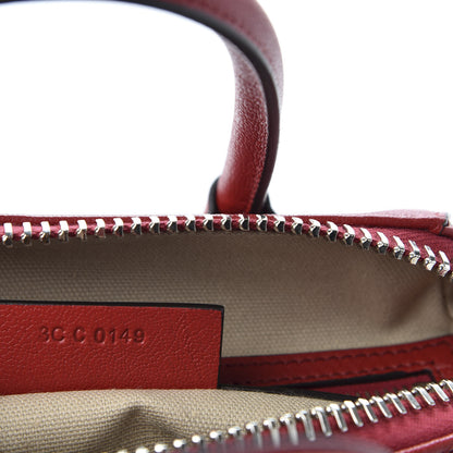 Givenchy Sugar Goatskin Mini Antigona Dark Red 7 of 8
