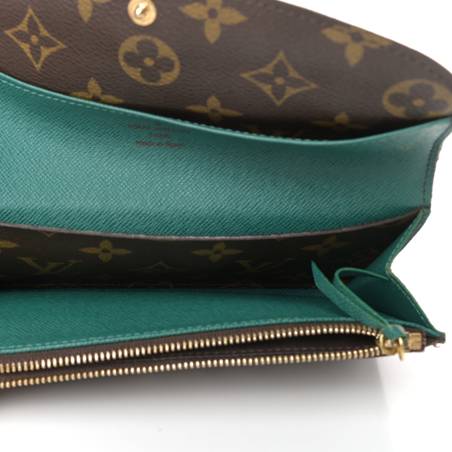 Monogram Emilie Wallet Vert