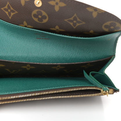 Louis Vuitton Monogram Emilie Wallet Vert 5 of 8