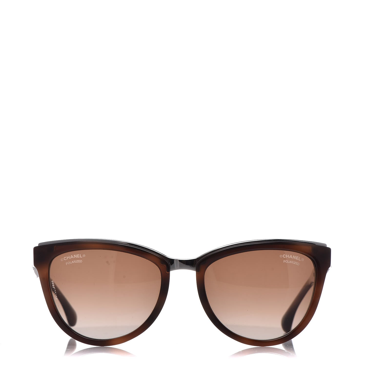 Chanel Lambskin Chain Polarized Sunglasses 5361-Q Brown 2 of 8