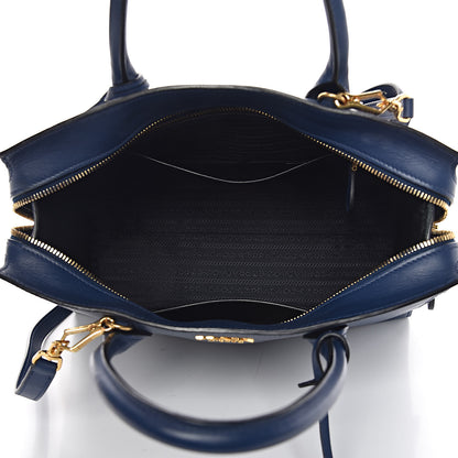 Prada Saffiano City Calfskin Medium Esplanade Bleuette 6 of 12